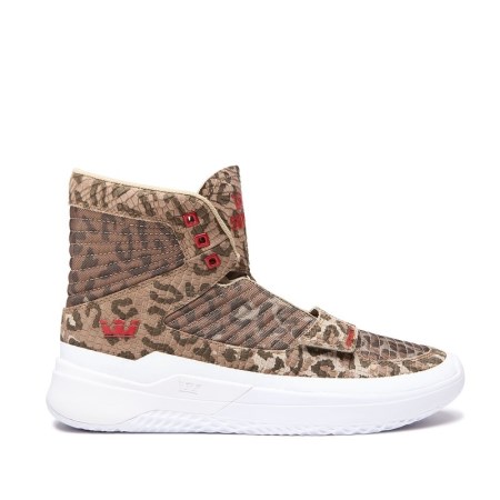 Supra Theory Mens Trainers Leopard UK 05YBA